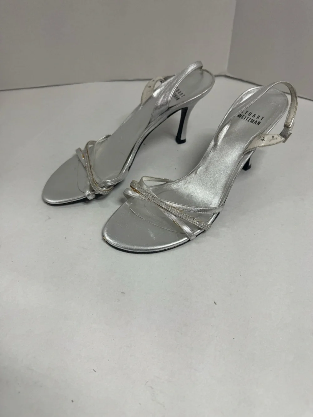 Stuart‎ Weitzman Slingback Stiletto Heels - Size 8.